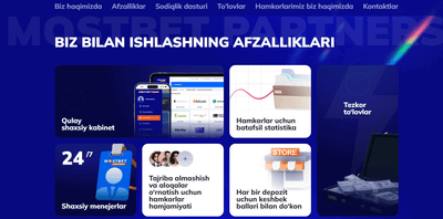 Mostbet hamkorlik dasturi
